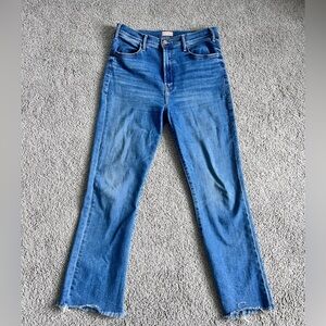 MOTHER jeans - The Hustler Ankle Fray